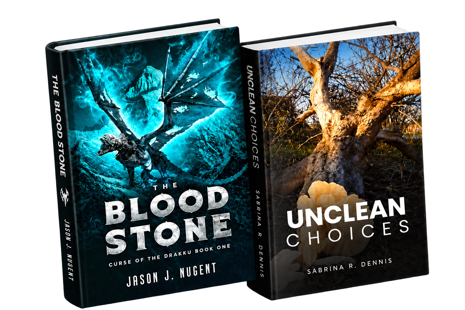 Cinematic sci-fi book cover showcase